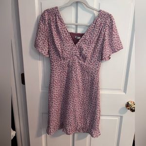 Floral Abercrombie mini dress